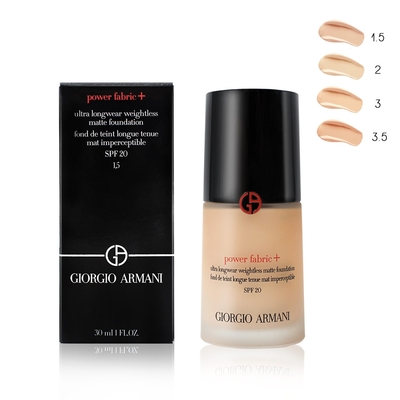 GIORGIO ARMANI亞曼尼 Giorgio Armani 亞曼尼 超持妝絲絨水慕斯粉底30ml 多色號-公司貨