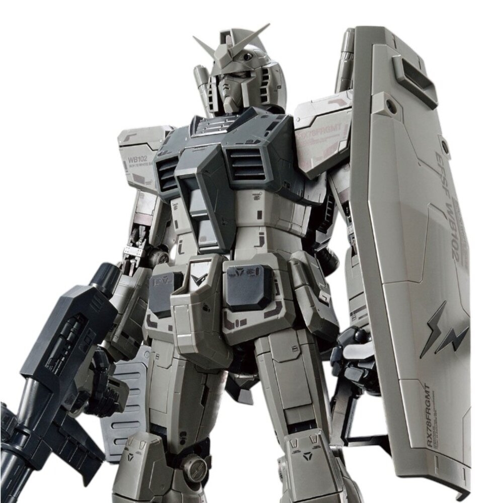 Fragment Design x Gundam RX78FRGMT MG 鋼彈藤原浩閃電組裝模型
