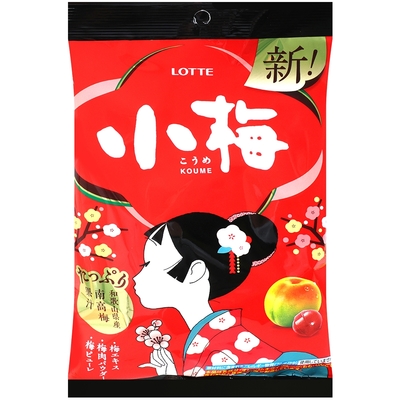 LOTTE 樂天 小梅夾心糖 60g