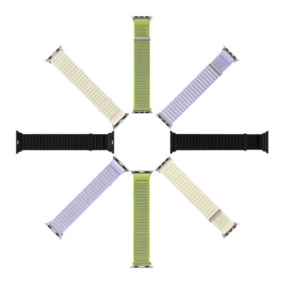 DUX DUCIS Apple Watch (38/40/41/42(十代)mm) YE 尼龍編織錶帶
