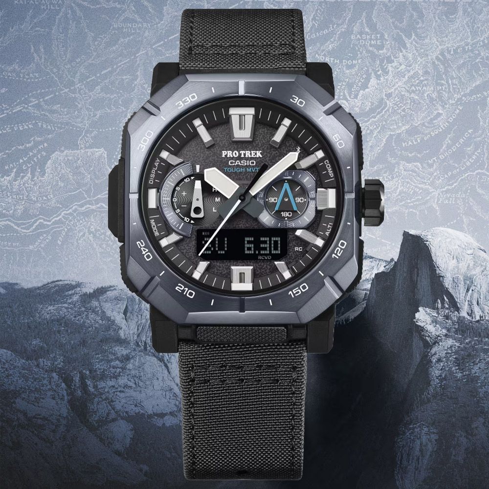 CASIO 卡西歐 PROTREK 藍牙連線 太陽能 多功能登山腕錶 錶 手錶 送禮 PRW-B1000B-2
