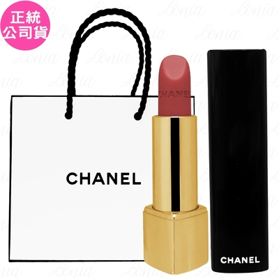 CHANEL香奈兒 CHANEL 香奈兒 超炫耀的絲絨唇膏(3.5g)+紙袋(公司貨)