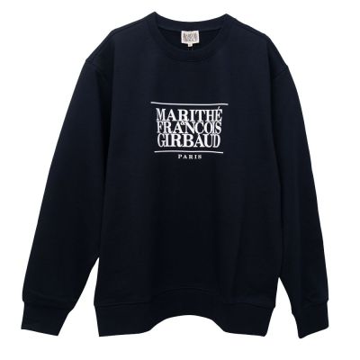 MARITHÉ FRANÇOIS GIRBAUD 經典LOGO大學T