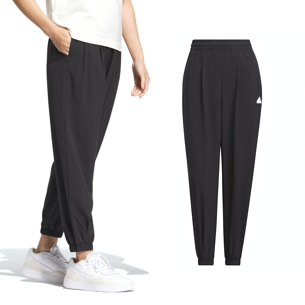 Adidas TECH WV 78PT 女款 黑色 運動 訓練 長褲 IM8833