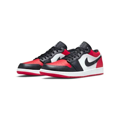 Nike Air Jordan 1 Low Bred Toe 黑紅頭 黑紅腳趾 553558-612