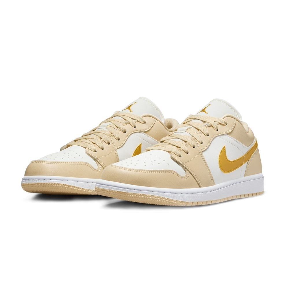 Nike Air Jordan 1 Low Yellow 黃白奶茶金勾休閒鞋女鞋DC0774-170