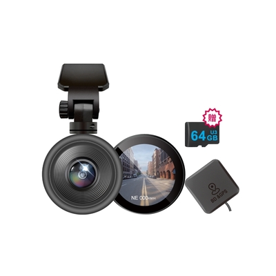 【PAIPAI拍拍】GPS+測速+科技執法 GT50觸控單機型1080P行車紀錄器(贈64G)