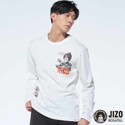 地藏小王 BLUE WAY – 地藏在哪裡-追趕薄長TEE(白)