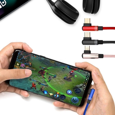 Xmart  for SONY PS4 無線遊戲手把/遙控手把 專用90度電競USB充電線-120CM-3入