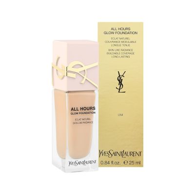 YSL 恆久完美裸光無瑕粉底露(25ml) #LN4 自然白皙_中性【原廠公司貨】