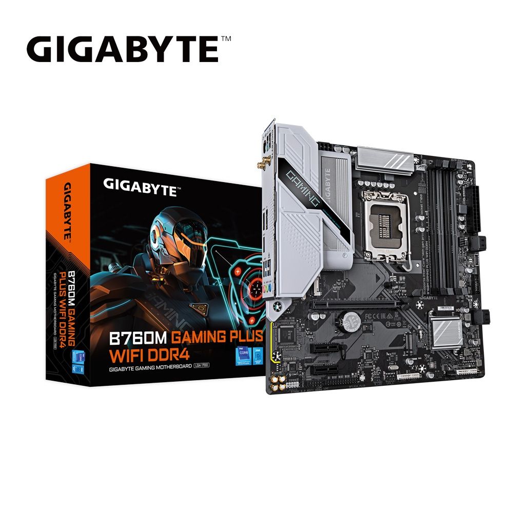 GIGABYTE 技嘉 B760M G PLUS WIFI D4主機板