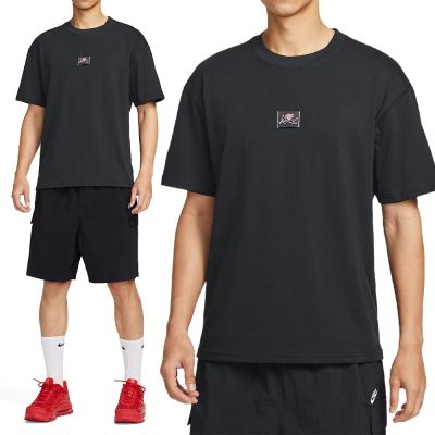 Nike As U Nsw Tee Lse Love In Air 短袖 男款 黑色 印花 寬鬆 IH1170-010