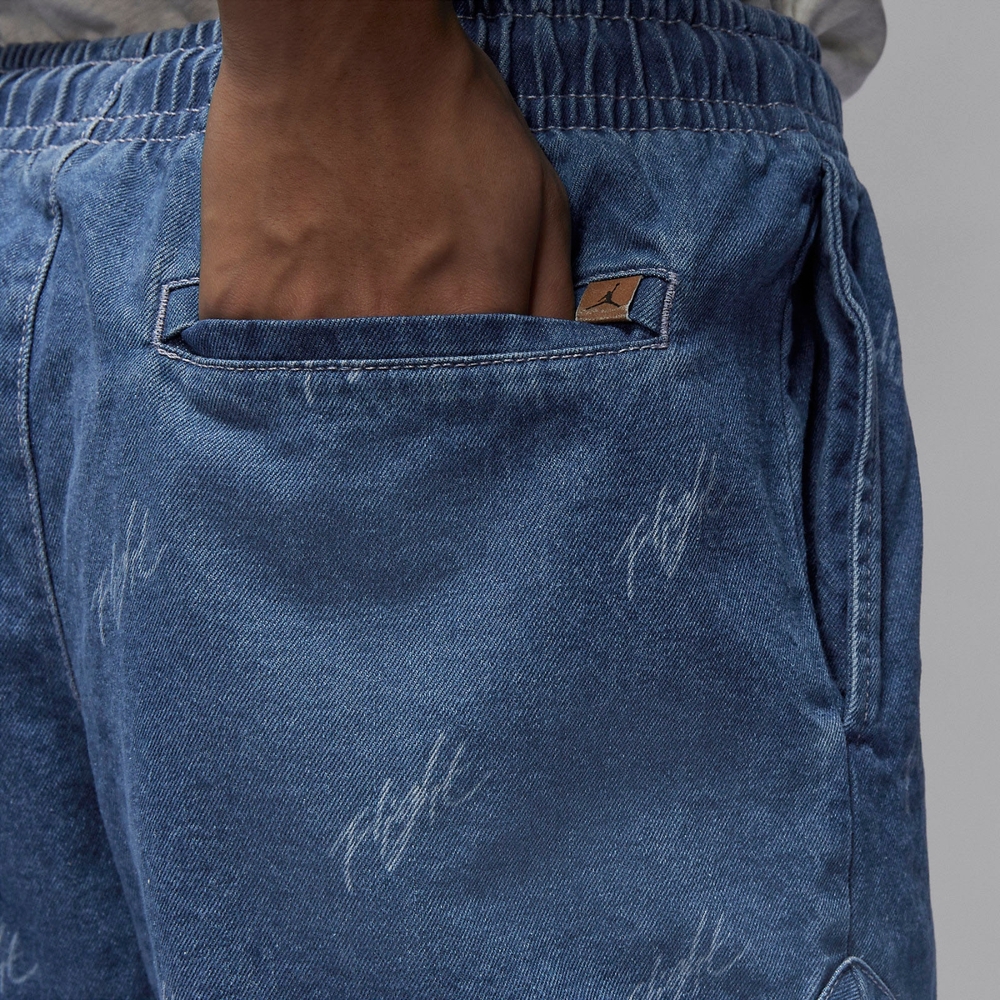 ナイキ ジョーダン メンズ ショート パンツ デニム FN4652-436 JORDAN BRAND AS M J AIR JDN DENIM AOP SHORT BLUE GREY （ジョーダン