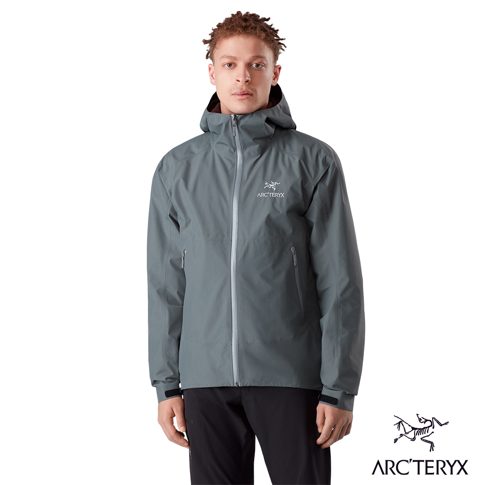 ARC’TERYX　ZETA SL GORE-TEX　グレー　メンズS　美品 Arcteryx Mens GORE-TEX Zeta SL Jacket Cryptochrome Grey