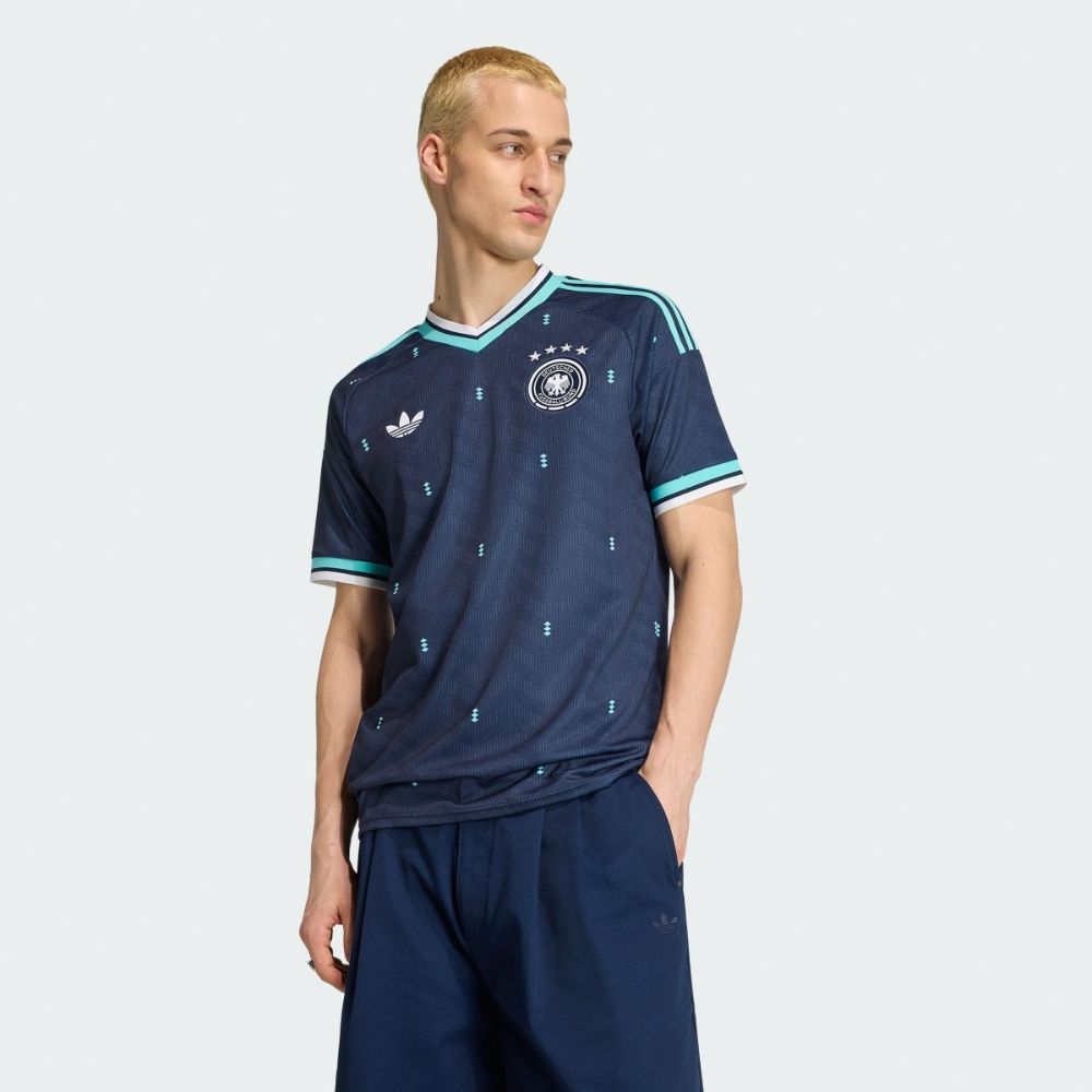 【adidas 愛迪達】 世界盃 德國 客場短袖球衣 男 JN2074