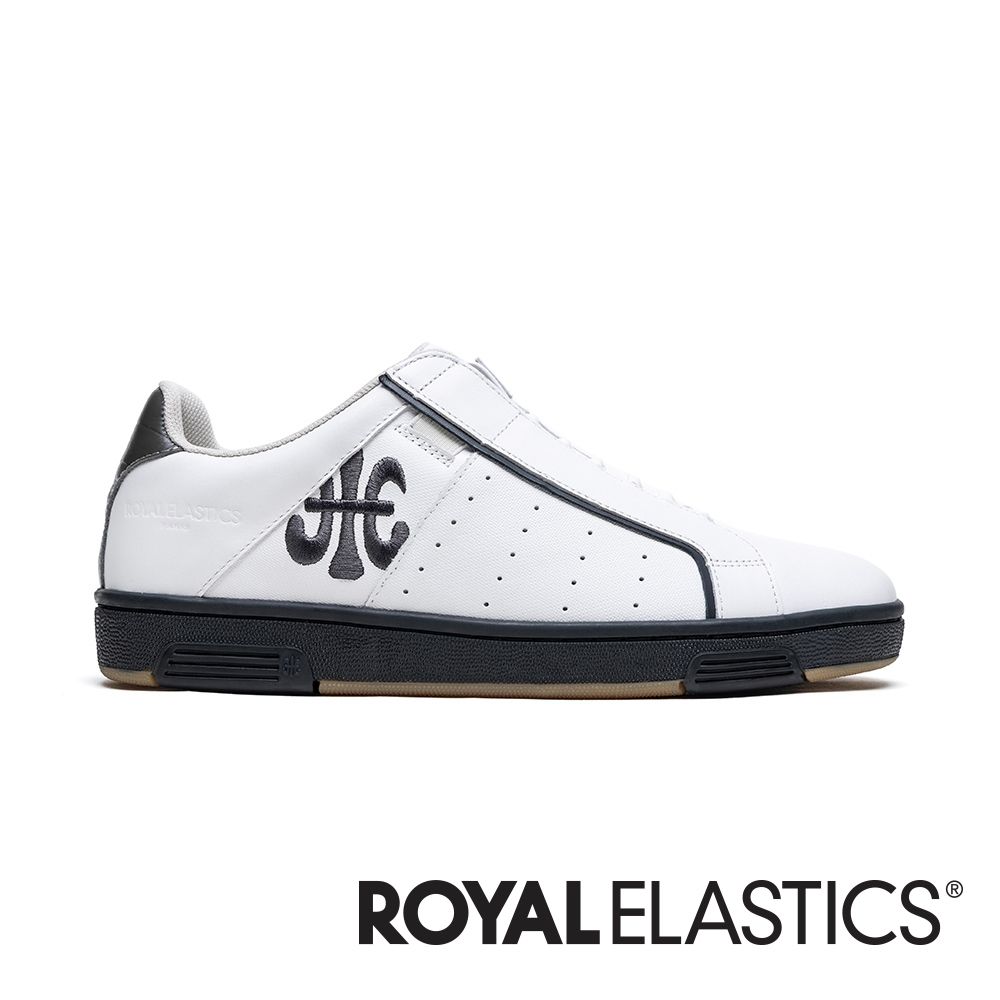 ROYAL ELASTICS  ICON OG 白黑真皮運動休閒鞋 (男) 001962-009