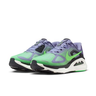 NIKE 慢跑鞋 男鞋 運動鞋 緩震 STRUCTURE PLUS 綠紫 HQ3048-501
