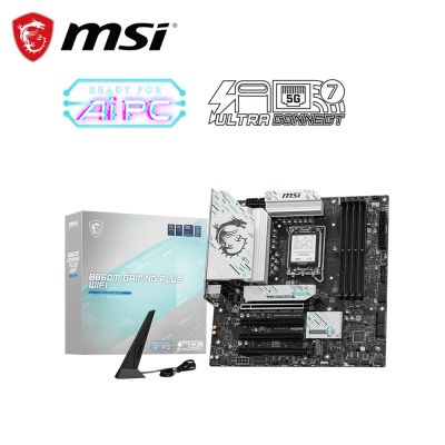 微星 B860M GAMING PLUS WIFI 主機板+微星 MAG CORELIQUID A13 360 水冷風扇