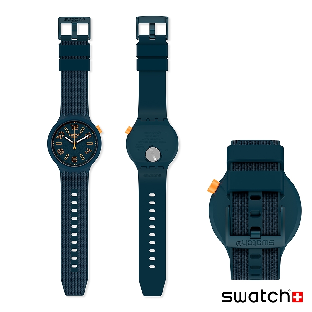 SWATCH BIG BOLD系列手錶BURNING LAVA 活力紳士(47mm) | Big Bold