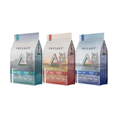 TRILOGY奇境-澳洲尖吻鱸&鮪魚/野生袋鼠/鮭魚＋紐西蘭羊肺凍乾 無穀全貓糧5kg (購買第二件贈送寵喵樂-貓草玩具x1包)