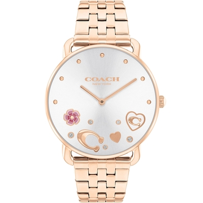 COACH Elliot 愛心C字女錶 寵愛媽媽 送禮推薦-36mm CO14504285