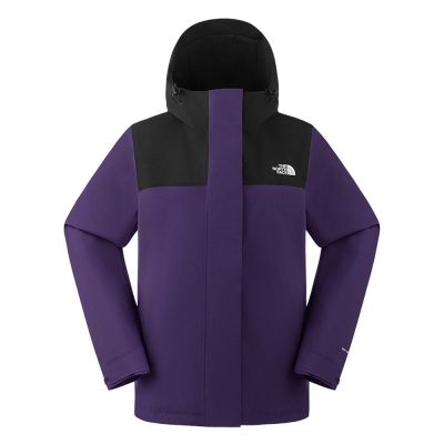 The North Face 北臉 外套 女 運動連帽外套 防潑水 W SANGRO DRYVENT JACKET 2.0 - AP 紫黑 NF0A8DX87IT