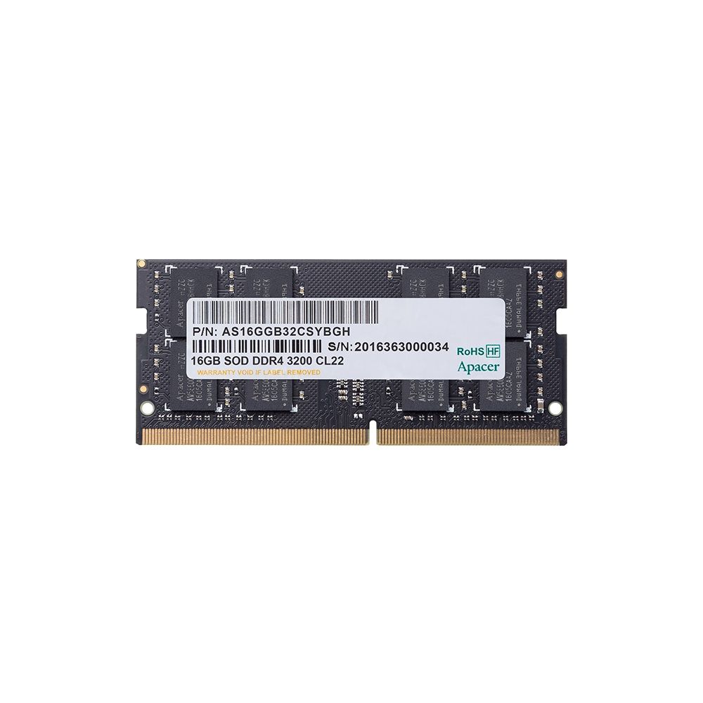 宇瞻Apacer DDR4 3200 16GB 筆記型記憶體(1024*8) | DDR4 3200 | Yahoo