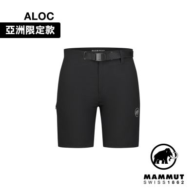 【Mammut 長毛象】 Trekkers 3.0 Shorts AF W 健行防潑水短褲 黑色 女款 #1023-00483