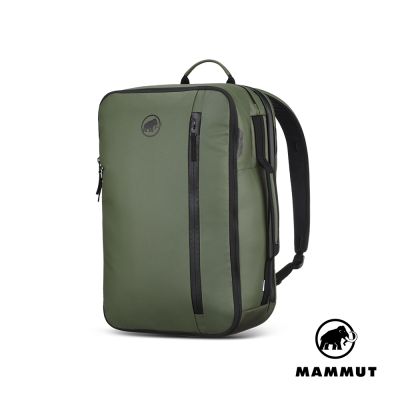 【Mammut 長毛象】Seon Transporter 25 休閒筆電後背包 25L 深沼澤綠 #2510-03911