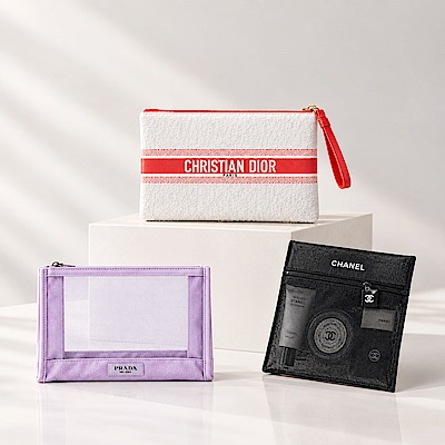Chanel/PRADA/DIOR 化妝包/收納包 三款均一價