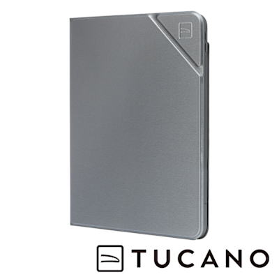 義大利 TUCANO Metal 金屬質感保護套 iPad Air 11 M3/M2/第5代/第4代 - 太空灰色