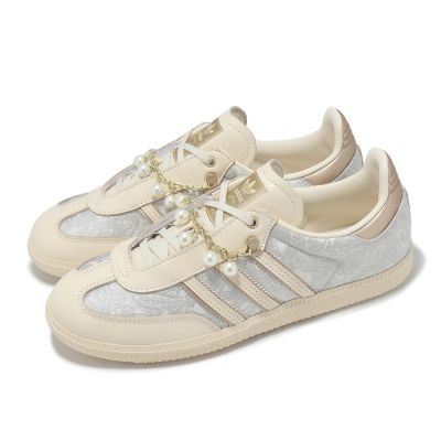 adidas 休閒鞋 Samba OG W 女鞋 Pearl 米白 珍珠 宋雨琦同款 愛迪達 JQ2616
