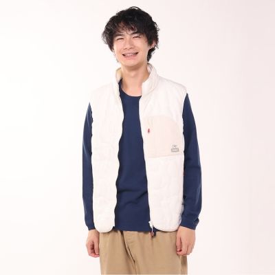 CHUMS Booby Stitch Fleece Vest 男 刷毛背心 象牙白 CH041472W004