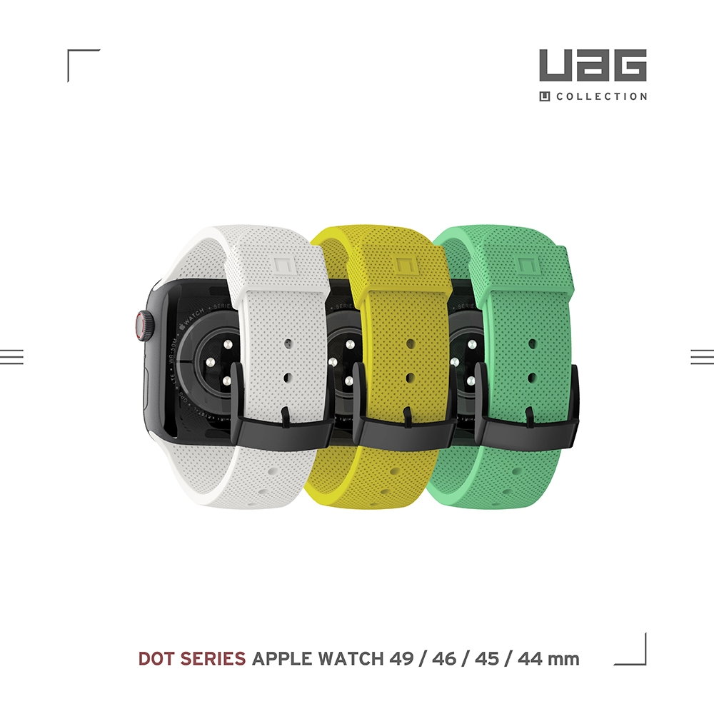 [U] Apple Watch 42/44/45/46/49mm 舒適矽膠錶帶