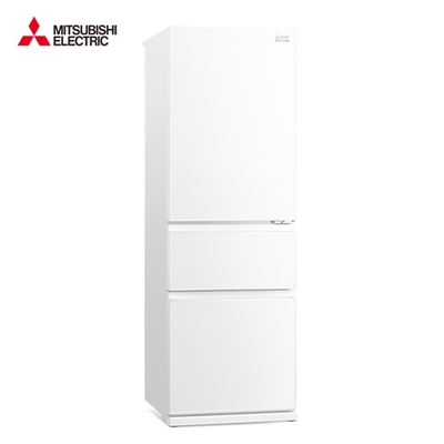 MITSUBISHI三菱 MITSUBISHI 三菱 三門365L變頻玻璃鏡面冰箱 MR-CGX37EN- 含基本安裝+舊機回收