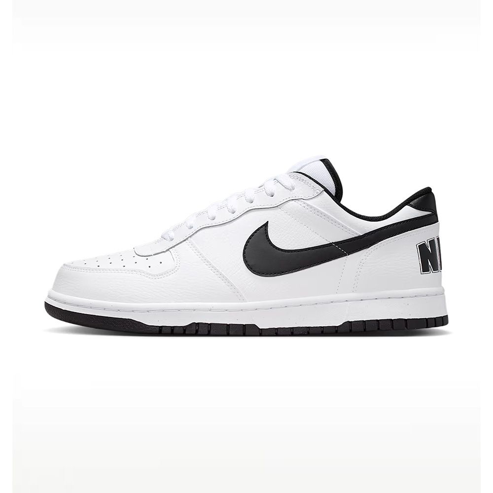 Nike Big Low 男鞋 白色 皮革 滑板 板鞋 運動 休閒鞋 355152-109