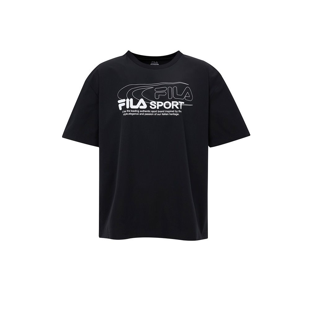 FILA 中性短TEE/運動服/排汗衫/短褲 任選 (B款-黑)