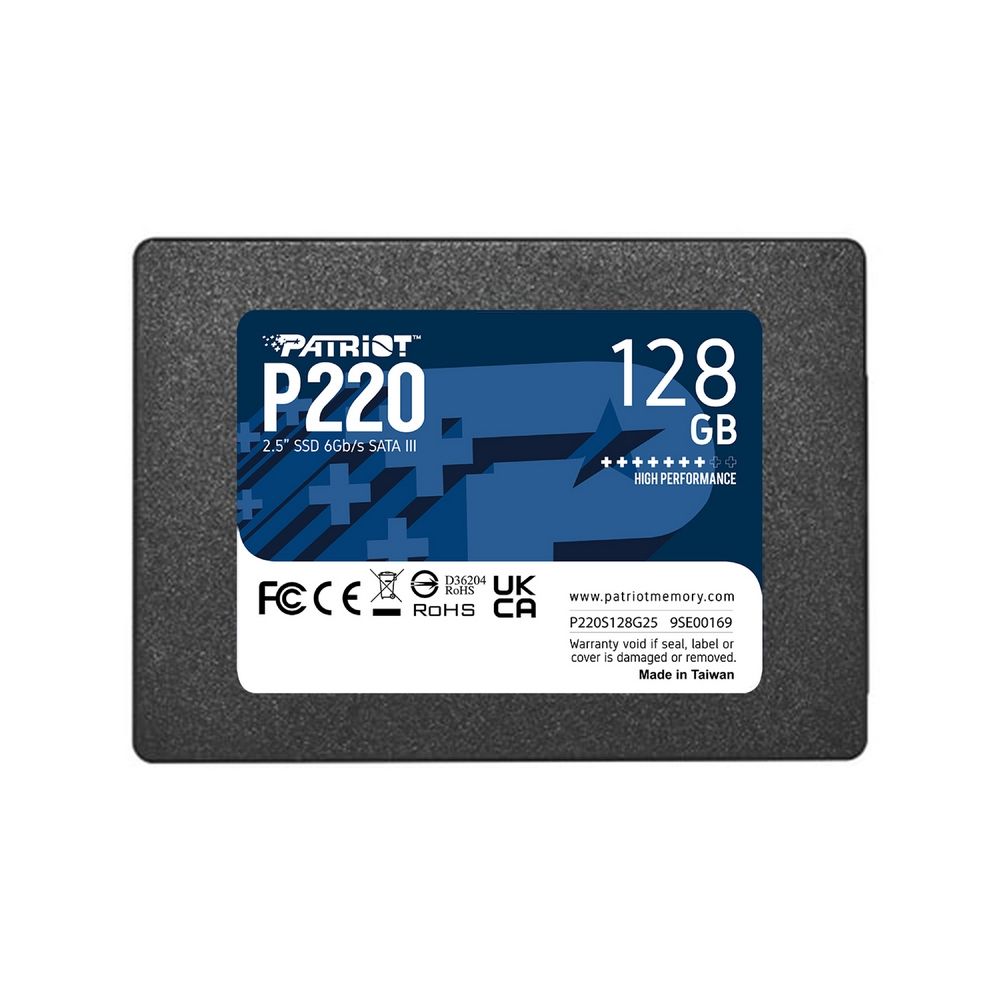 【Patriot 美商博帝】P220 128GB 2.5吋 SSD固態硬碟