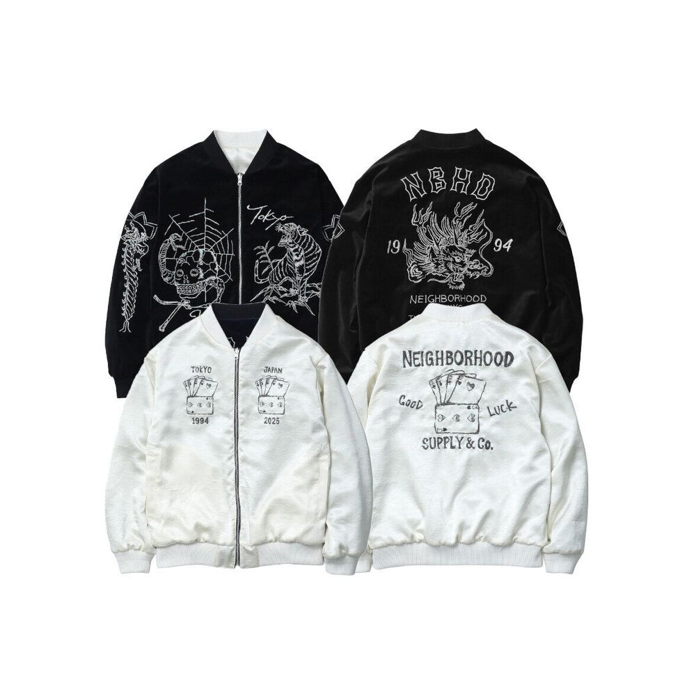 Neighborhood Souvenir Jacket 黑色雙面穿橫須賀252AQNH-JKM03 | 其他