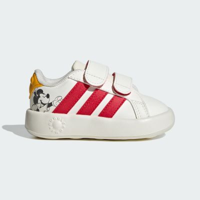 【adidas 愛迪達】 MICKEY MOUSE GRAND COURT 運動休閒鞋 嬰幼童鞋 KI9190