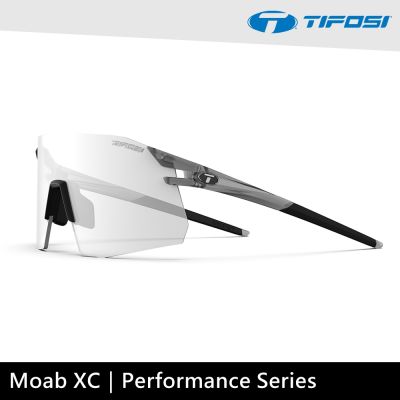 Tifosi 感光變色太陽眼鏡 Moab XC 2000302831 / 消光灰無框 (PC黑灰色鍍膜感光變色鏡片)