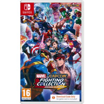 NS Marvel vs. Capcom 格鬥合集：大型電玩經典 Marvel vs. Capcom Fighting Collection 中英日文歐版 (盒裝序號)