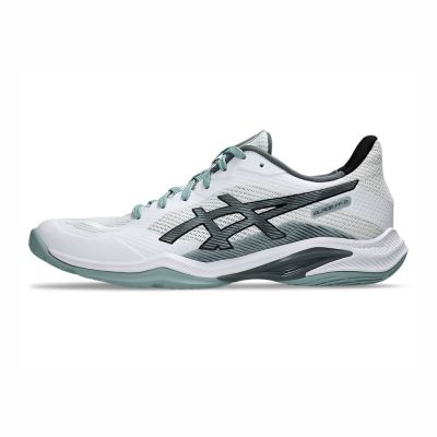 Asics 亞瑟士 Blade FF 2 [1071A117-103] 男 羽球鞋 抗扭 瞬移 白 綠
