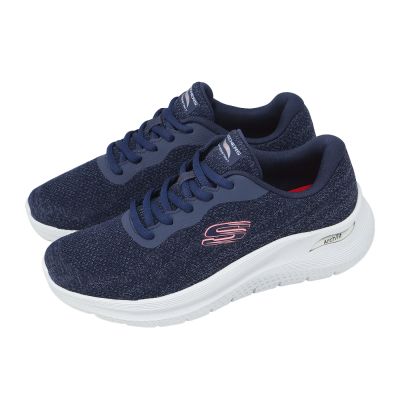 Skechers 工作鞋 Arch Fit 2 SR 女鞋 藍 粉紅 輕量 休閒鞋 108266NVPK