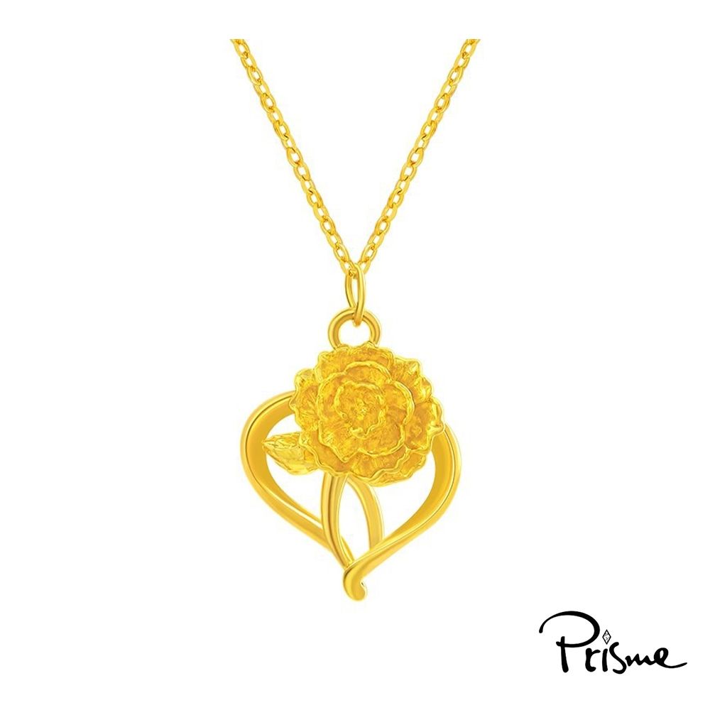 【Prisme Gold】永恆如金黃金墜項鍊 多款任選 (金重：約0.13錢±0.03)