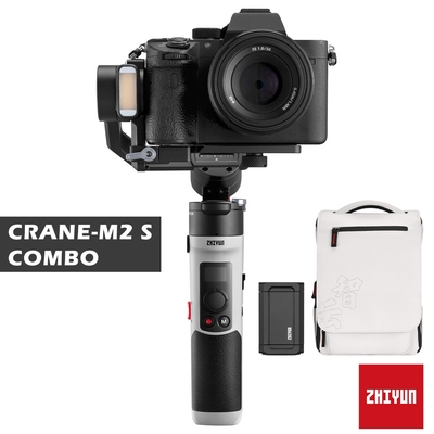 智雲ZHIYUN 智雲 ZHIYUN Crane M2 S 手持雲台三軸穩定器-Combo套組 [公司貨]