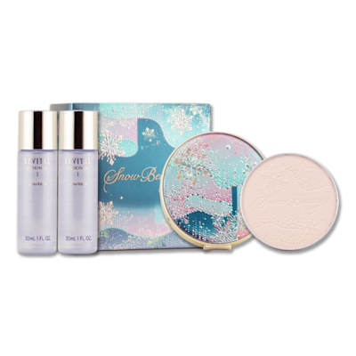 Shiseido東京櫃 SHISEIDO 資生堂 雪花香氛魔法盒 25g-2024版 +莉薇特麗全效化粧水 30ML x 2-清爽型