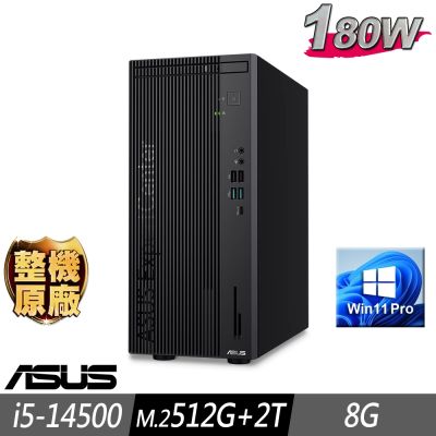 ASUS 華碩 M701MER 商用電腦 i5-14500/8G/M.2-512GB+2TB/W11P