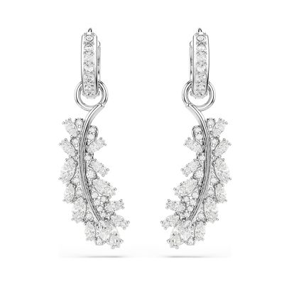 SWAROVSKI 施華洛世奇 Vienna 羽翼流光璀璨耳環 七夕寵愛季 送禮推薦 5754272