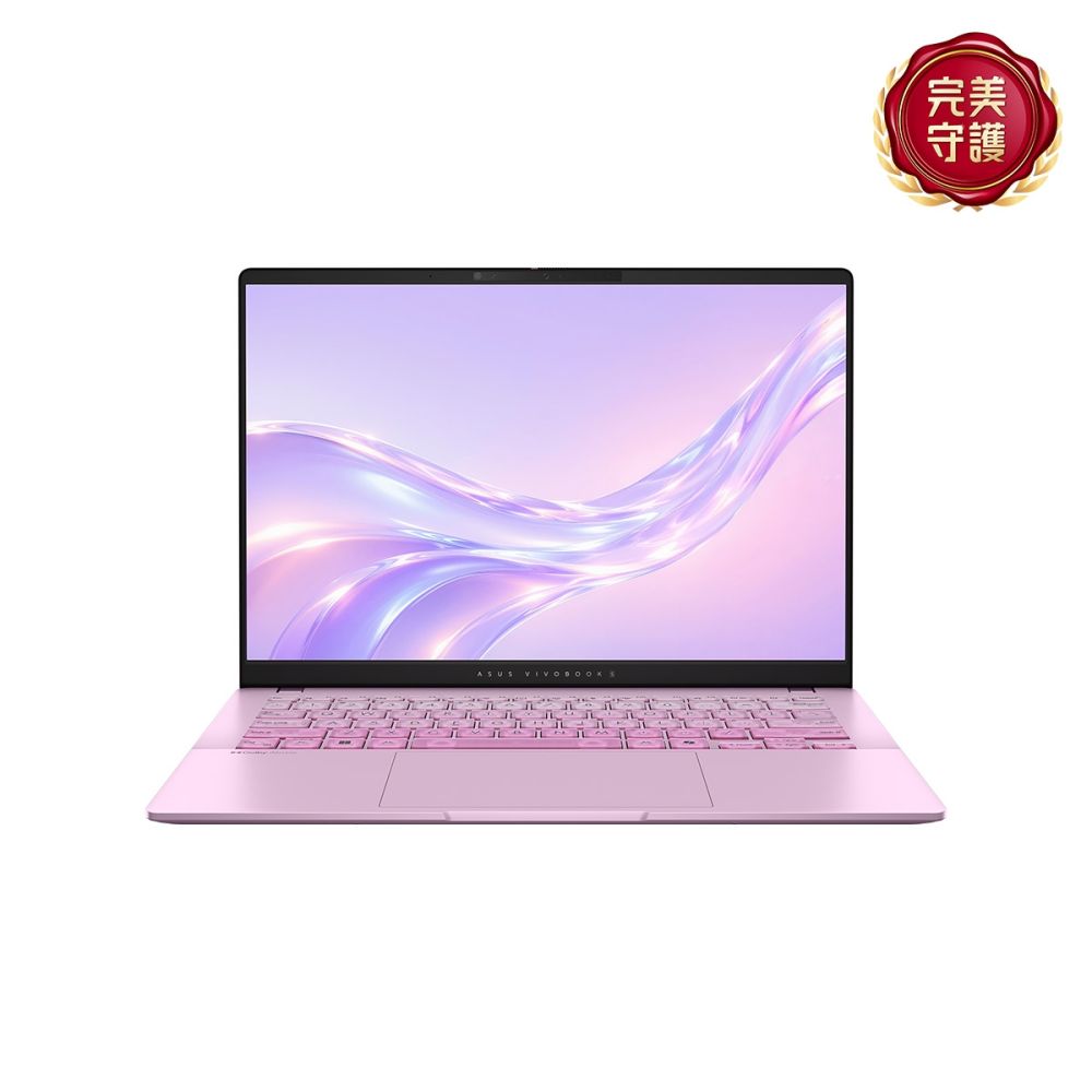 ASUS S5406SAL 14吋筆電 (Ultra 5 226V/16GB/512GB SSD/莓果粉/Vivobook S14 OLED)